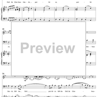 "Greifet zu, fasst das Heil", Aria, No. 4 from Cantata No. 174: "Ich liebe den Höchsten von ganzem Gemüte" - Piano Score