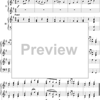 50 Russian Folk-Songs. No. 25. Beyond My Yard Is a Green Meadow