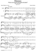 Four Duets, Op.61, No.3 Phänomen, "Wenn zu der Regenwand Phöbus sich gattet"