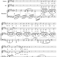 Four Duets, Op.61, No.3 Phänomen, "Wenn zu der Regenwand Phöbus sich gattet"