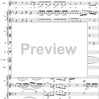 "Che scompiglio, che flagello", No. 24 from "La Finta Semplice", Act 3, K46a (K51) - Full Score