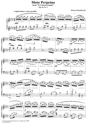 Moto Perpetuo, Op. 46, No. 2