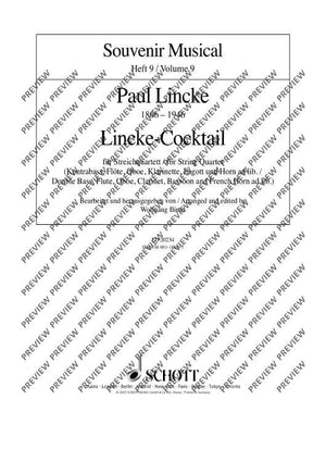 Lincke-Cocktail - Score and Parts