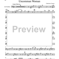 Fanfare for the Uncomman Woman - Trombone 2