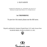 Springtime Festival - Trombone 1