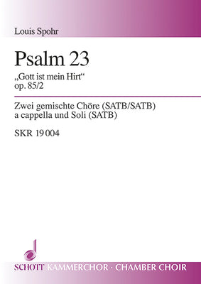 Drei Psalmen - Choral Score