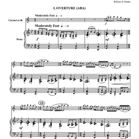 Three Classic Forms - Piano Score