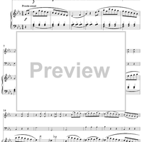 Piano Trio in E-flat Major, HobXV/29 - Piano Score