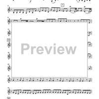 Quintet in the Key of Flexible (TWV 44:11) - Violin 3 (for Viola)