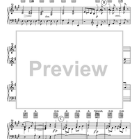 Gavotte - from Holberg Suite, Op. 40 - Keyboard or Guitar