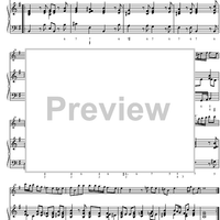 Sonata e minor - Score