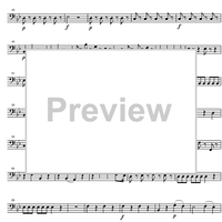 Divertimento No.10 F Major KV247 - Double Bass