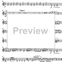 Fanfares et Chanson de Bergers - Clarinet in C