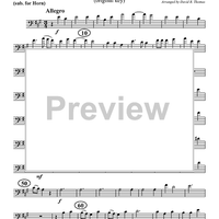 And the Glory of the Lord - Horn in F (plus optional part for Trombone)