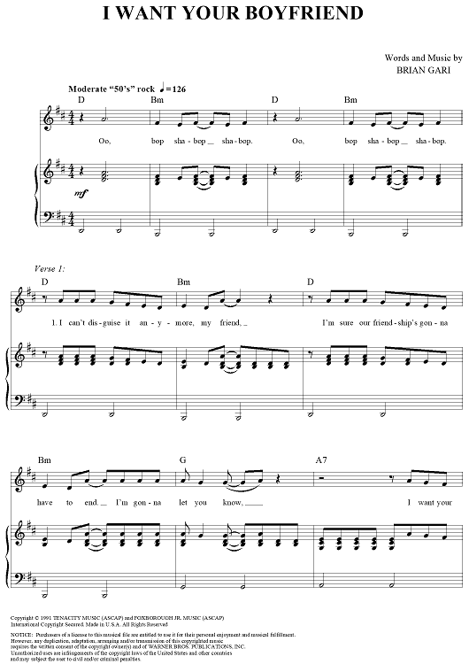 I Want Your Boyfriend