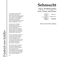 Sehnsucht Op.39 D636