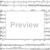 Op. 59, No. 2, Movement 4 - Score