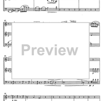 Trio di canzoni - Score
