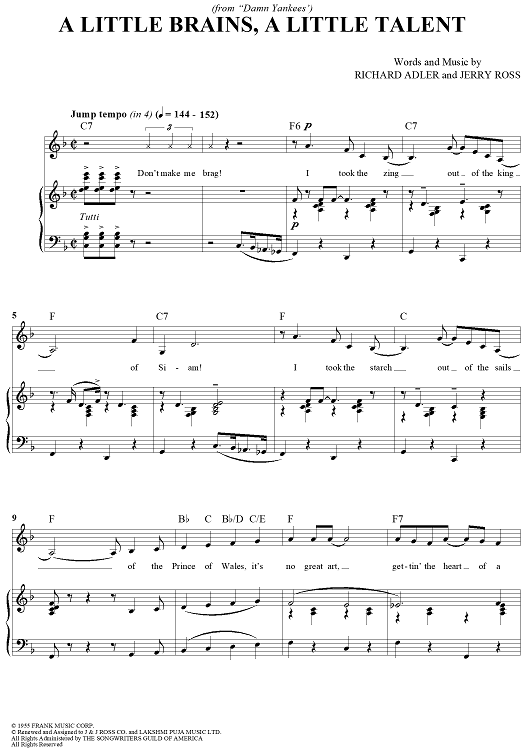 A Little Brains, A Little Talent