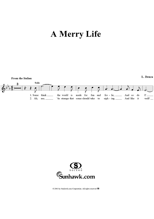 A Merry Life
