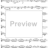 Flute Quartet No. 4 - Violin