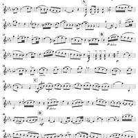 Duet No. 6, from "12 Instructive Duets" - Violin 1