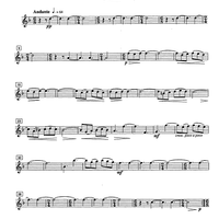 Quartetto III - B-flat Tenor Saxophone