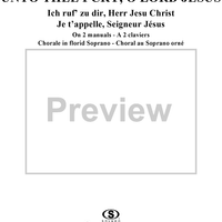 Unto Thee I Cry, O Lord Jesus, from "Seventy-Nine Chorales", Op. 28, No. 37