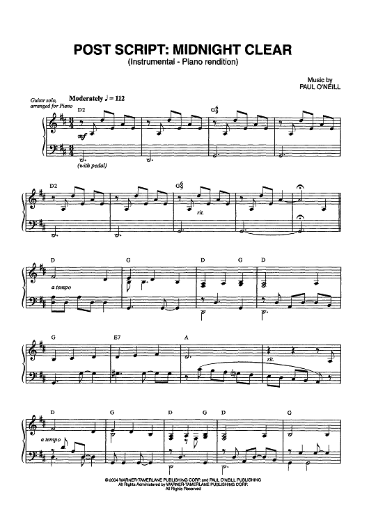 Post Script: Midnight Clear