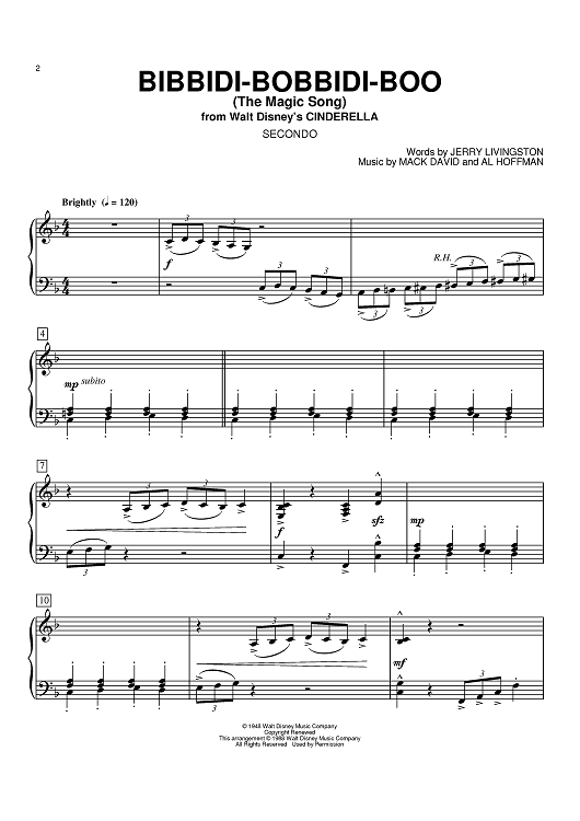 Bibbidi-Bobbidi-Boo (The Magic Song)