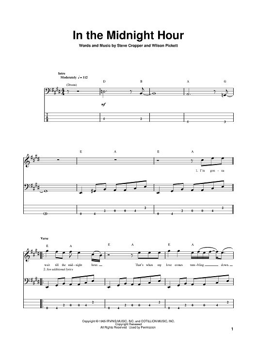 In The Midnight Hour