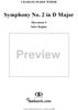 Symphony No. 2 in D Major, Op. 13: Movt. 4