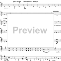 Easy Sonata in G Major for violin and piano - Violin 2