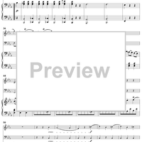 Piano Trio No. 8 in E-flat Major, WoO 38 - Piano Score