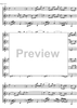 Three Part Sinfonia No. 5 BWV 791 Eb Major - Score