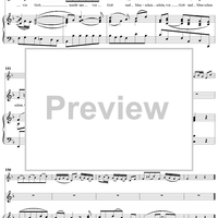 "Ein ungefärbt Gemüte", Aria, No. 1 from Cantata No. 24: "Ein ungefärbt Gemüte" - Piano Score