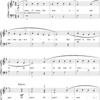 O Come, O Come, Emmanuel