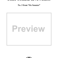 Cello Sonata No. 3 in A Minor, RV43 - Cello