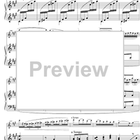 Andante and Scherzo - Score