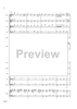 Water Music (Minuet and Bourrée) - Score