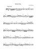 Spring Song