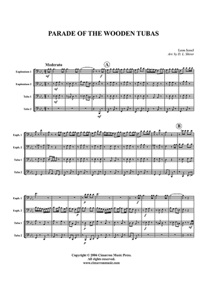 Parade of the Wooden Tubas - Score