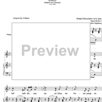 Märzveilchen Op.40 No.1