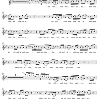 "Ich will nach dem Himmel zu", Aria, No. 3 from Cantata No. 146: "Wir müssen durch viel Trübsal" - Alto