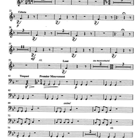 Nocturne et Danse Op.58 No. 2 - Percussion