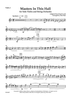 Masters In This Hall for Solo Violin and String Orchestra - Violin 1
