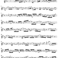 Trio Sonata in G major BWV1038 - Violin