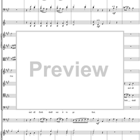 Messiah, no. 4: And the glory of the Lord - Full Score