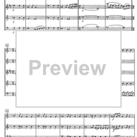 Quintet in F - Score