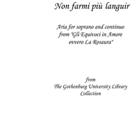 Non farmi più languir